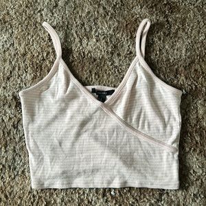 Pink/White Striped Tank